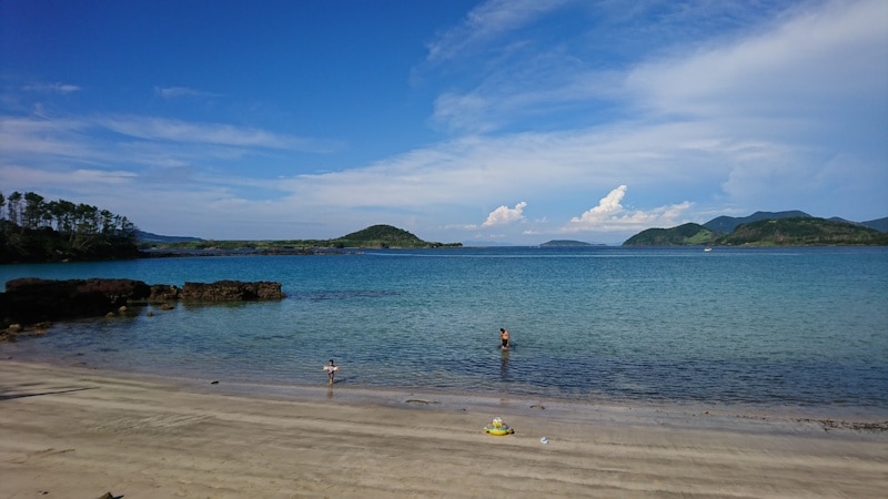 小値賀島・柿の浜海水浴場
