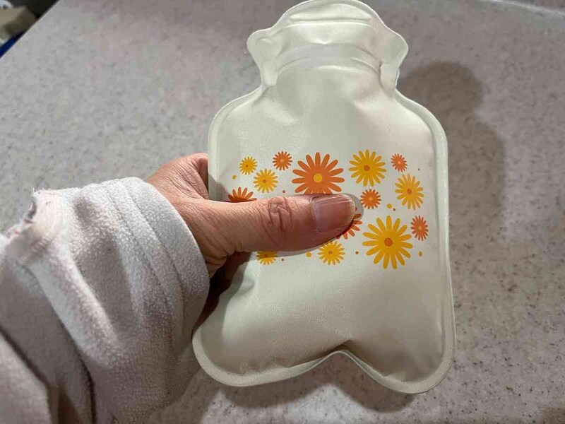 お湯が漏れないか確認する