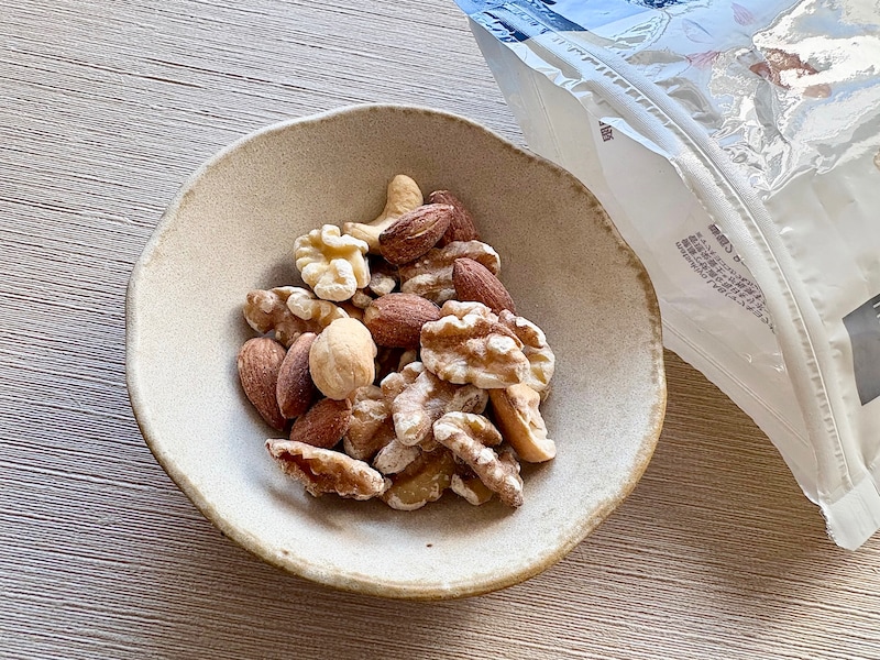 食感の異なる3つのナッツ200gをこの値段で楽しめるのは、コスパがいいのではないでしょうか