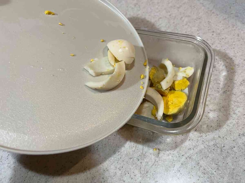 食材をお皿やボウルなどに移しやすくなっている