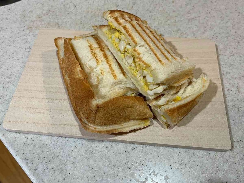 セリアの桐のまな板もお皿として使える