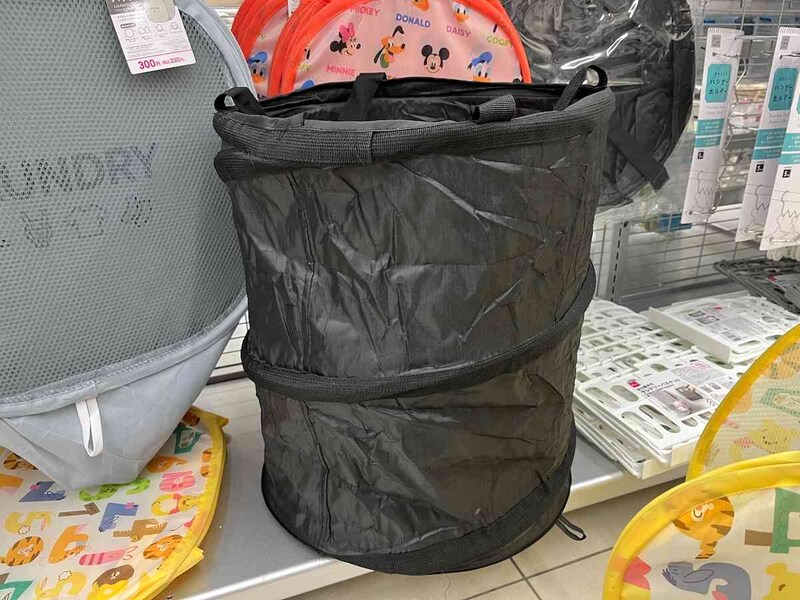 ダイソーの「ポップアップランドリーバッグ」