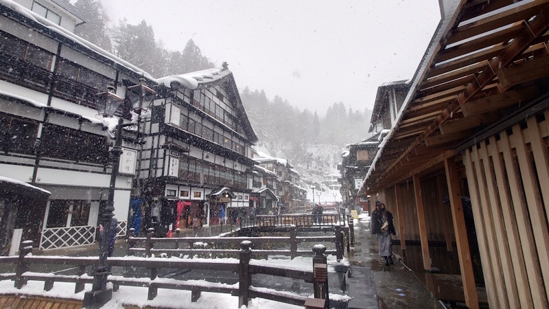 銀山温泉の温泉街(6)