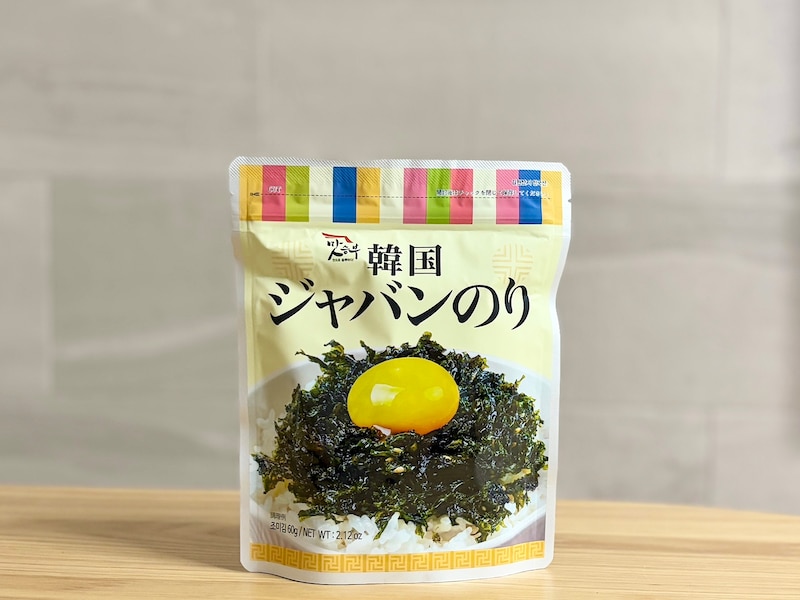 「マッスンブ 韓国 ジャバンのり（ふりかけのり） 60g」298円（税込）