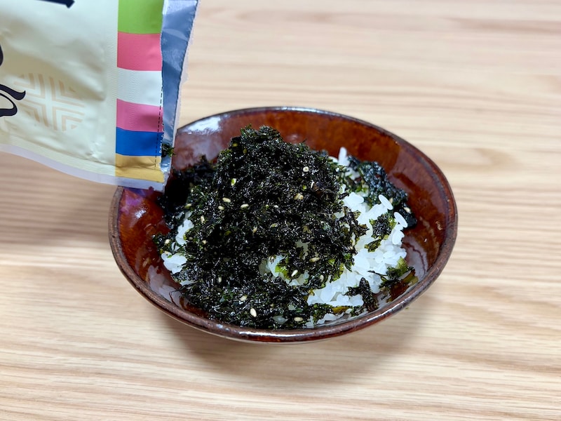 パスタにかけても、サラダのふりかけとしても◎