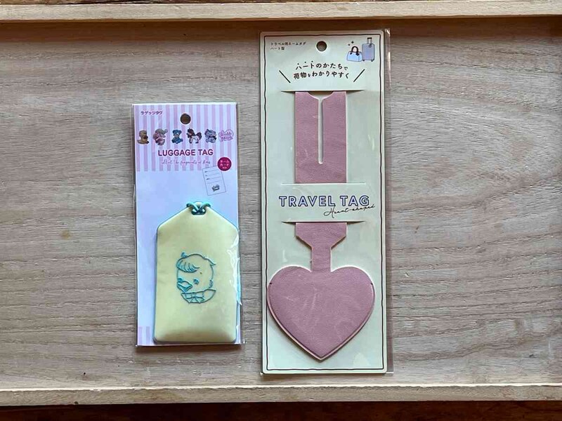 セリアの「トラベルネームタグ」は目印として使いたい