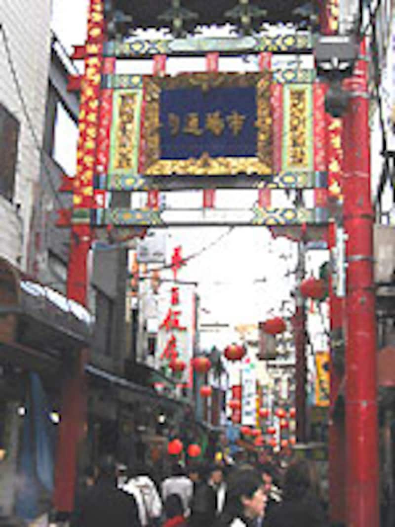 横浜中華街・市場通り