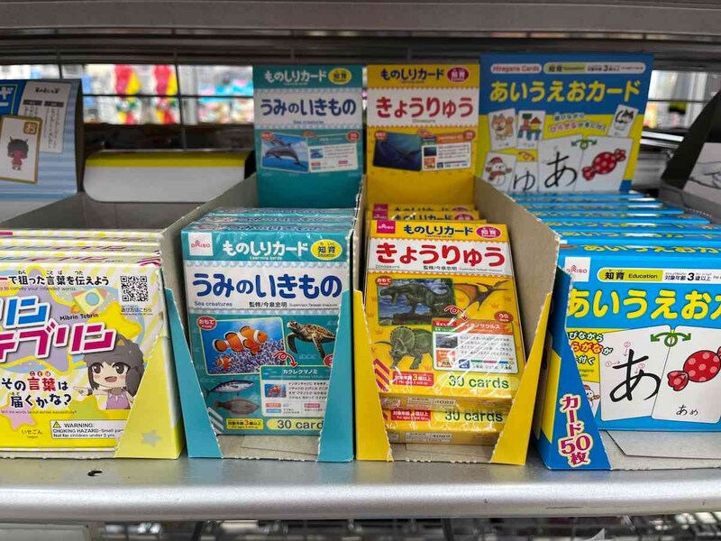 ダイソーの「ものしりカード」