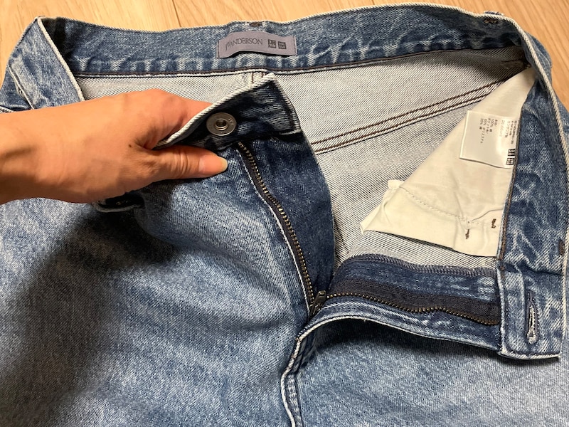 本体はコットン100%ですが、生地も硬すぎず、はきやすいです。