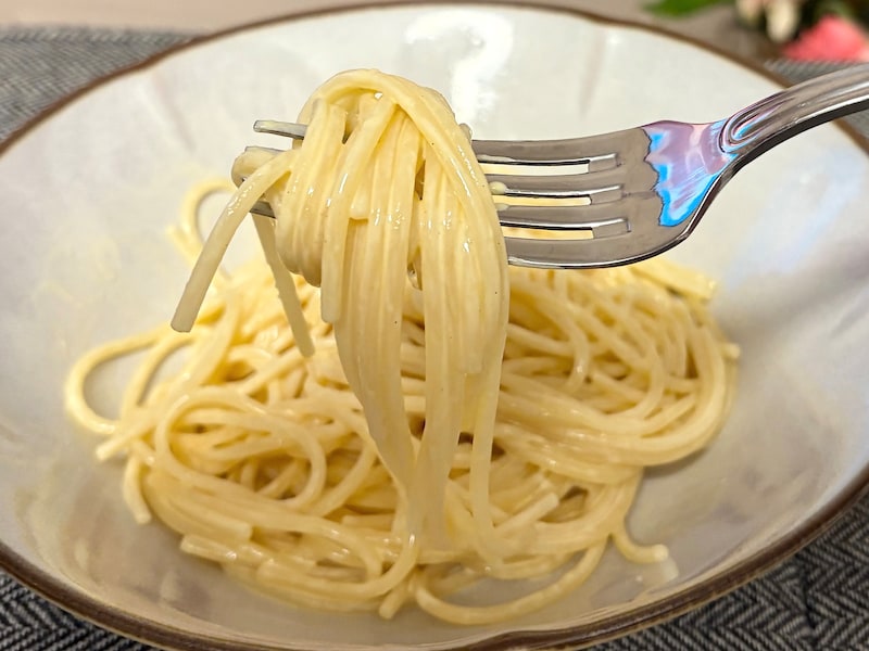 2つ目に紹介したトリュフオイルをかけてもおいしいですよ