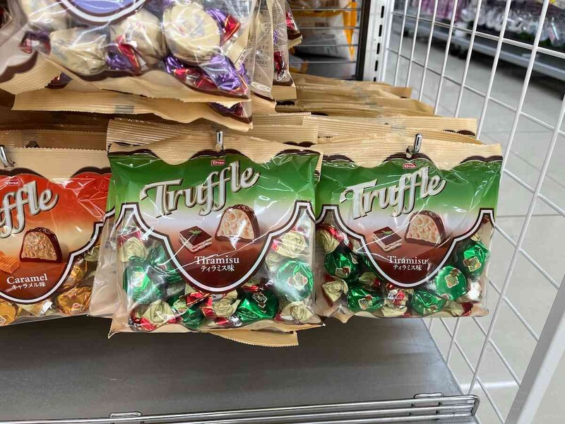 ダイソーのトリュフチョコ、ティラミス味