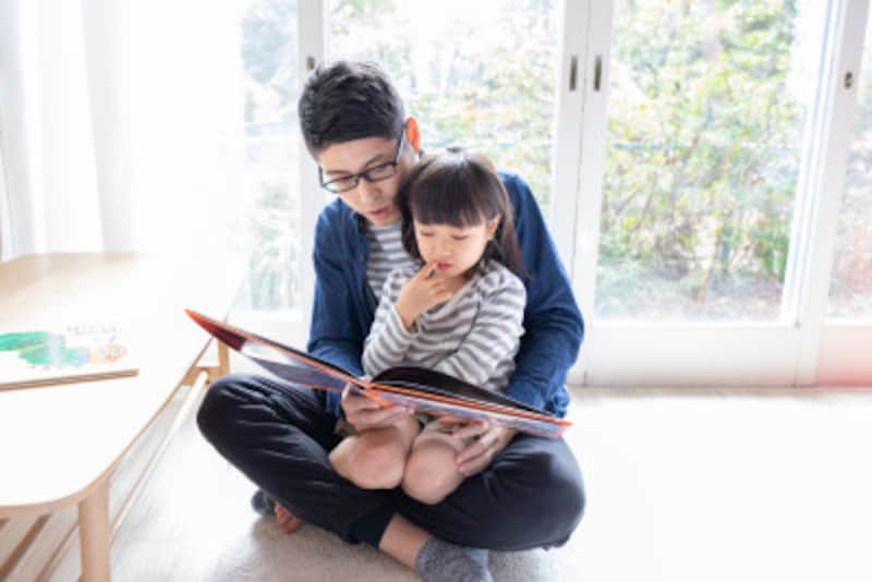 絵本などを通じての親子の心の交流が大事