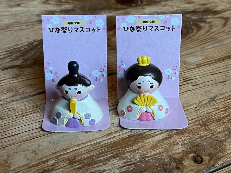 セリアの「ひな祭りマスコット」