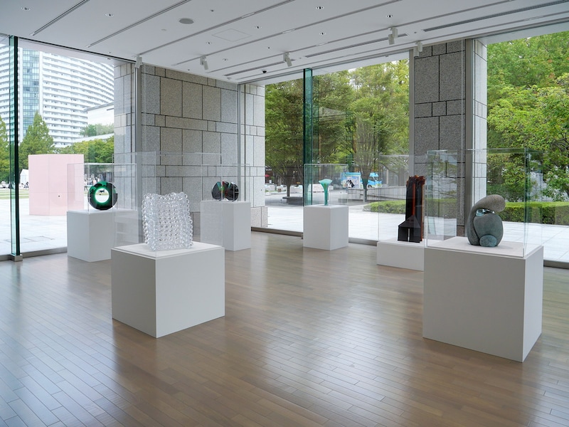 ギャラリー9「ガラスとひかり」展示風景
