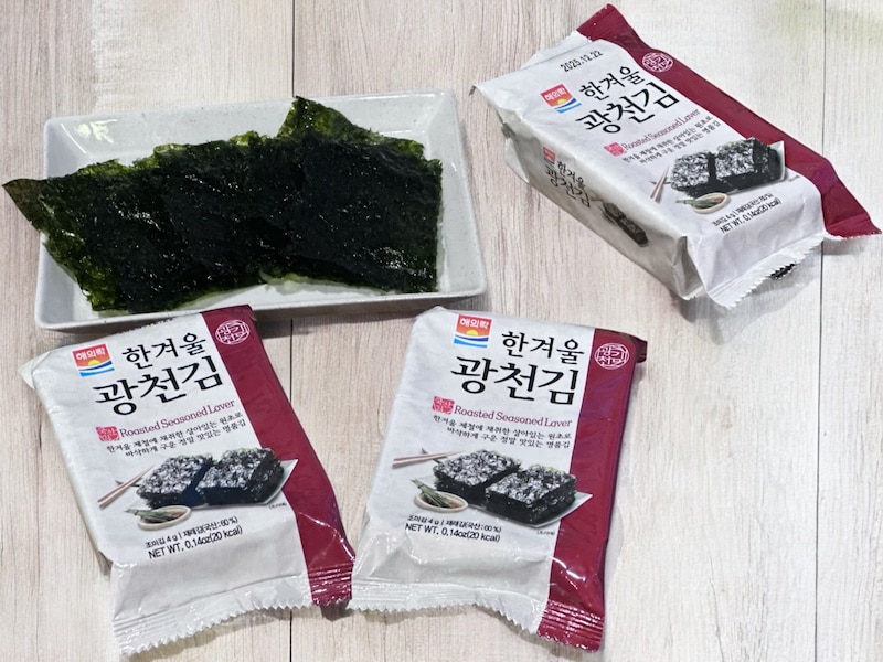 ダイソー明洞駅店のおすすめ韓国のり