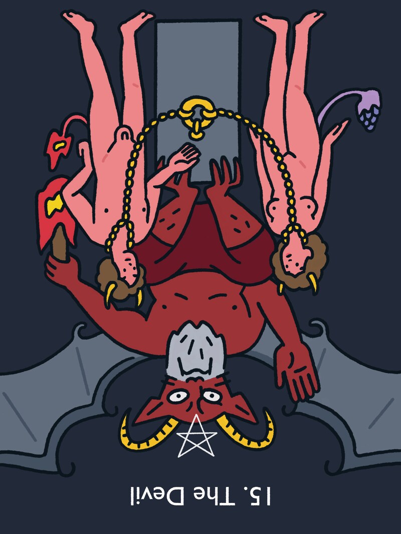 悪魔(The Devil)/逆位置