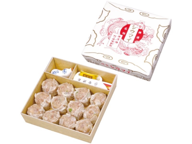 「特製シウマイ(12個入1420円税込)」。「昔ながらのシウマイ」に比べて1.5倍大きい!(画像提供:崎陽軒)
