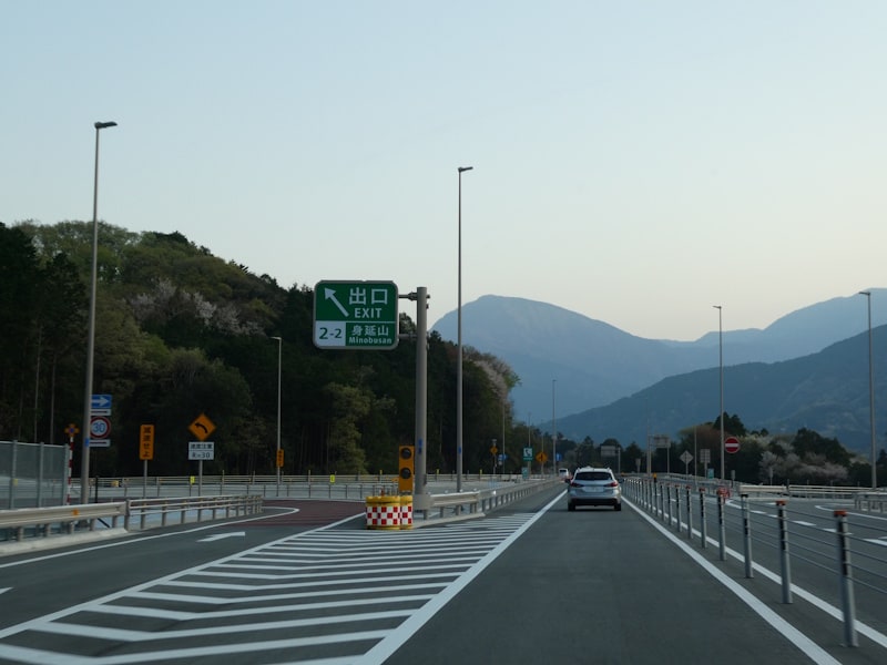 中部横断道 身延山インターチェンジ