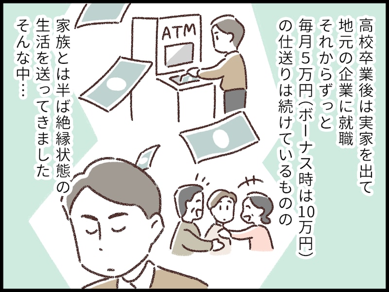 半ば絶縁状態だった毒親から介護要請