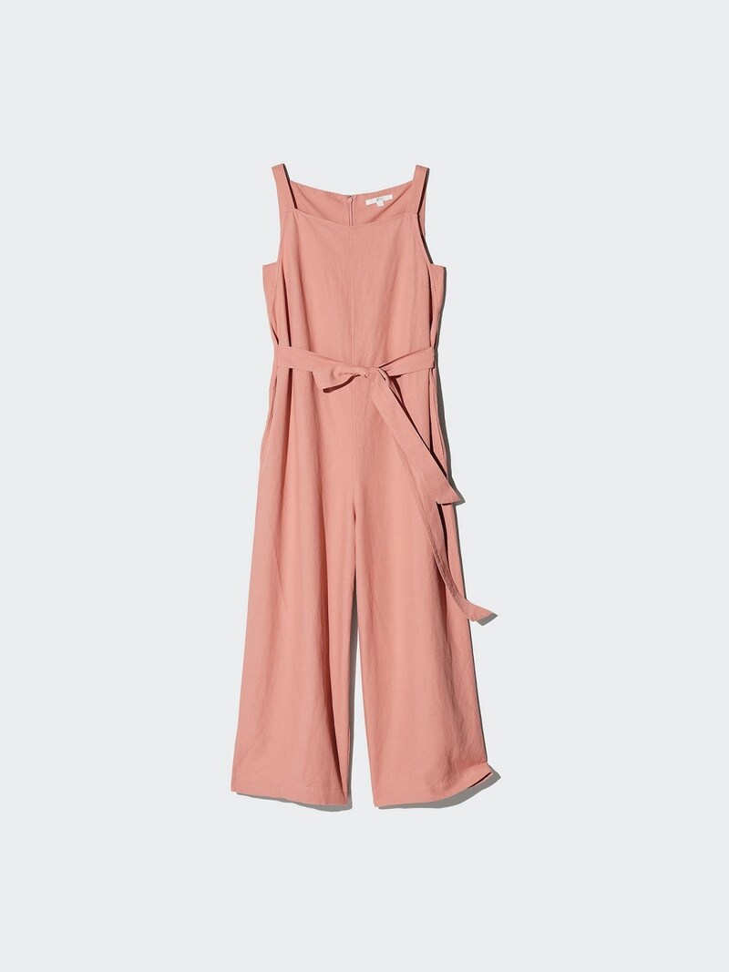 ユニクロ　リネンブレンドジャンプスーツ  4990円（税込）