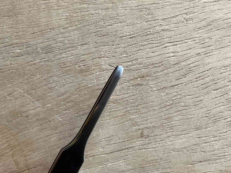 短い毛もつかむことができる