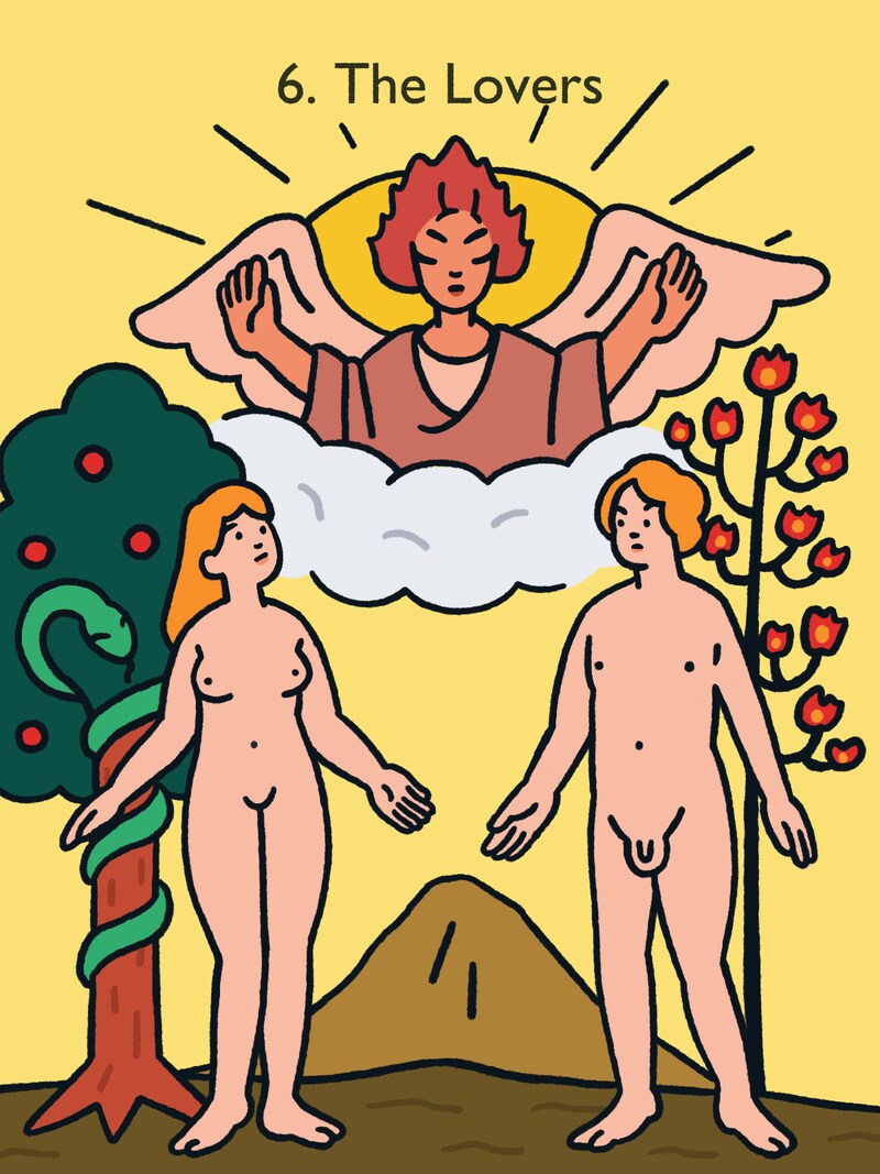 恋人(The Lovers)/正位置