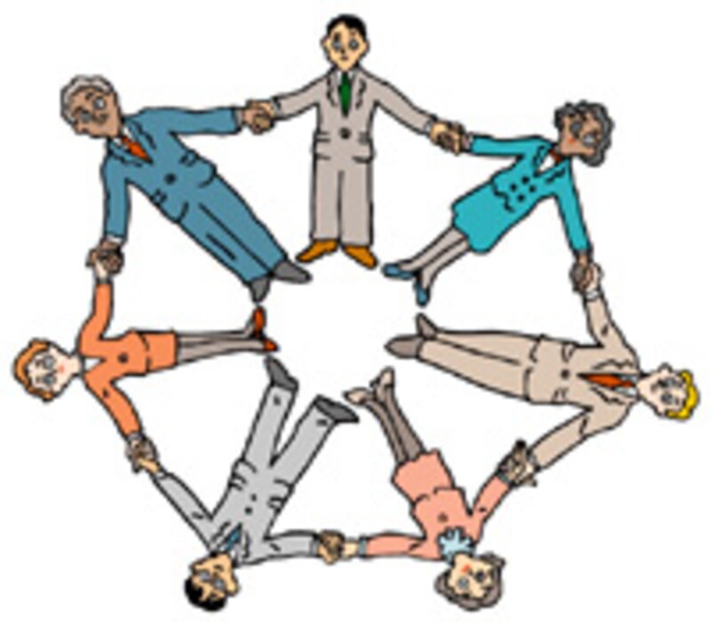 つながる人たち