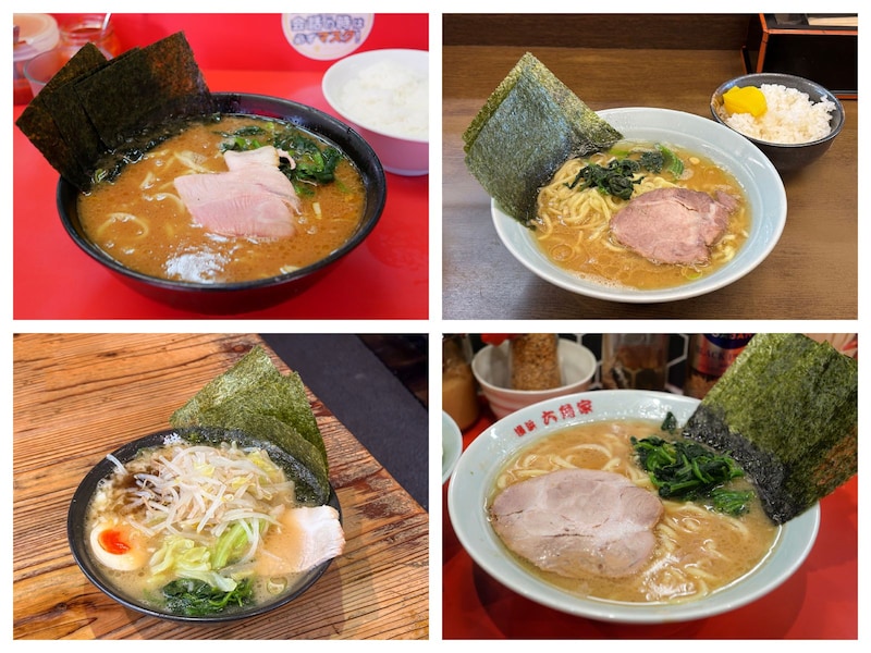 おすすめしたい、個性的な家系ラーメン4軒をピックアップ！