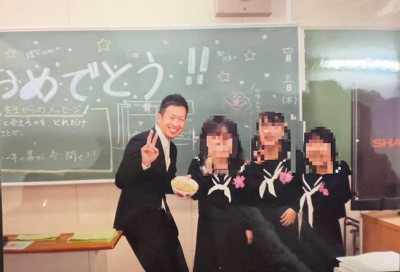 中学校教員の時の入学式