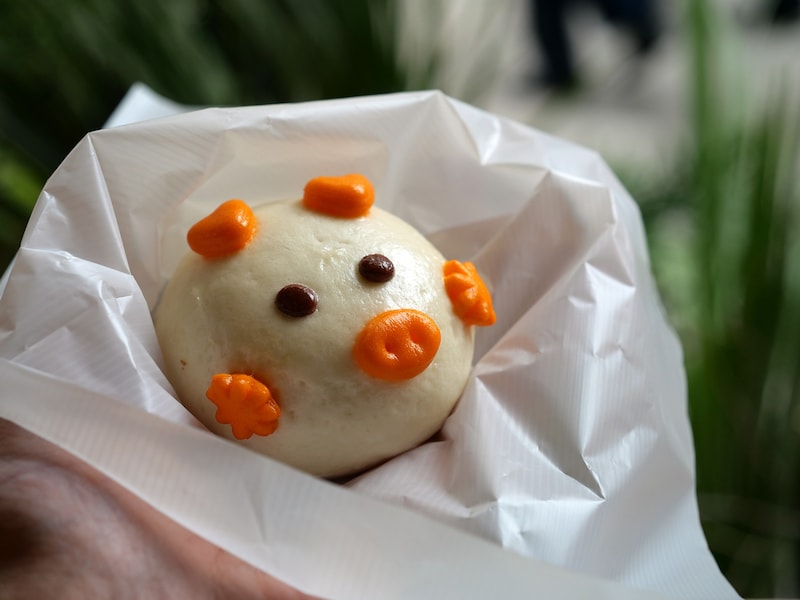 俏香「カスタードまん(350円)」