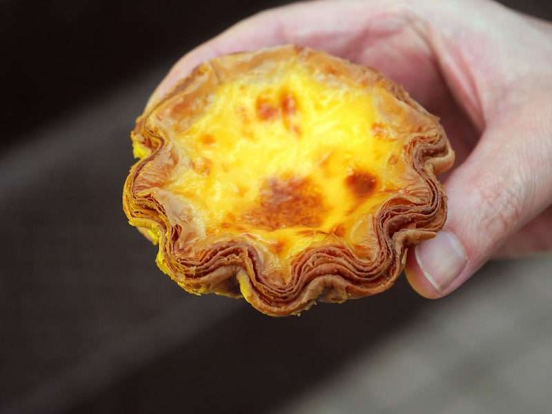 山東2号店「ミルフィーユエッグタルト(484円)」