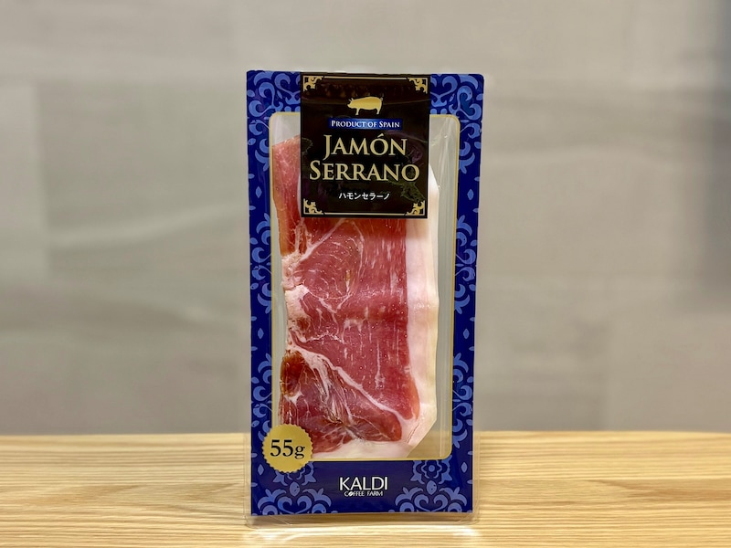 「【冷蔵】ハモンセラーノ」498円(税込)