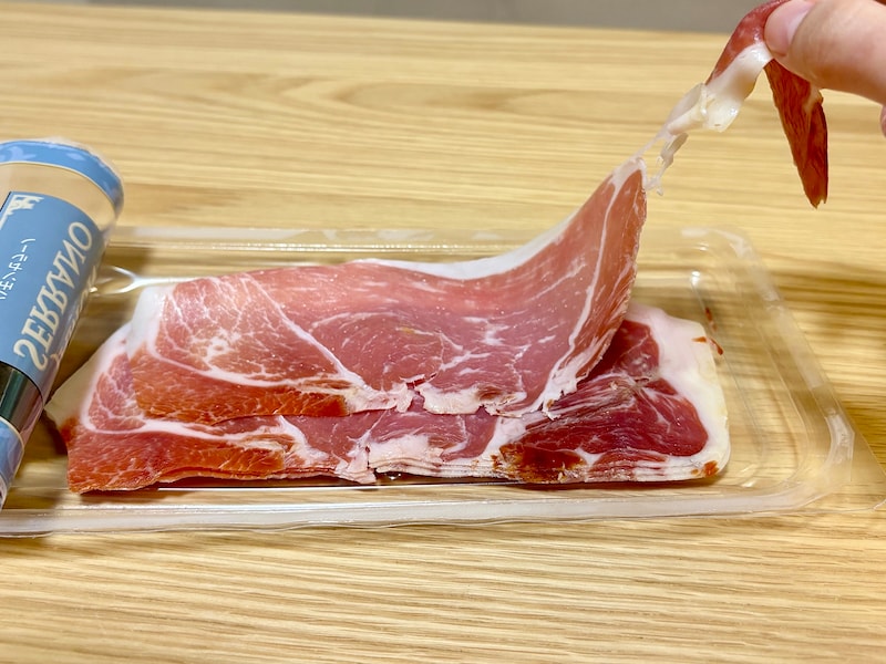 程よい塩気が上品。ワインと一緒に食べると相性抜群です