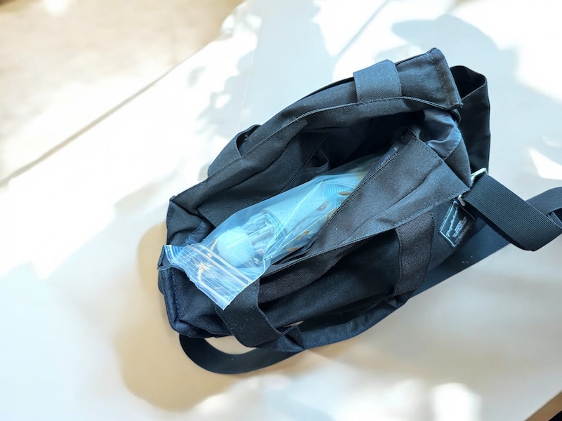 折りたたみ傘の収納に便利