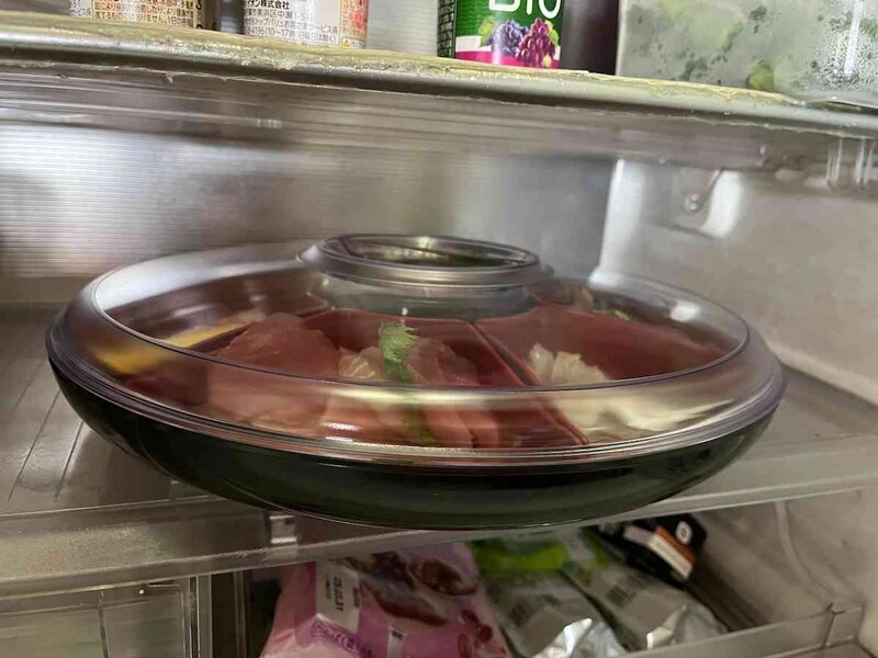 冷蔵庫で保管する時にふたが活躍