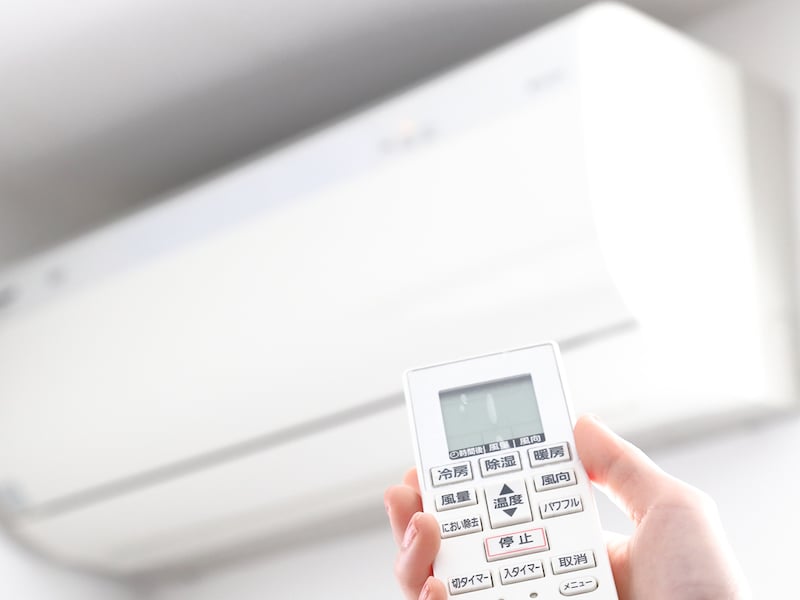 エアコンの設定温度を見直しましょう