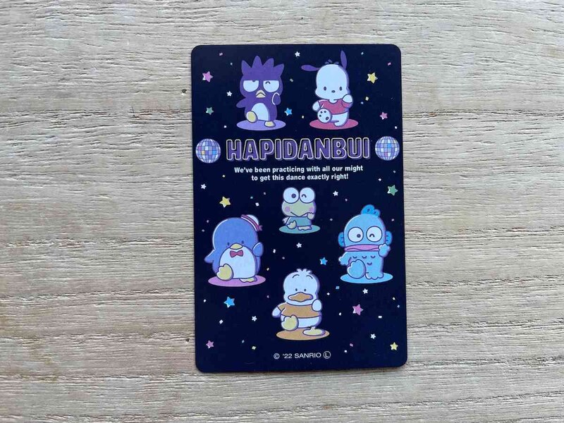 セリアの「サンリオ はぴだんぶい トランプ」の6人のキャラクター