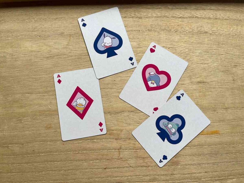 エースのカードにもキャラクターが大きく描かれている