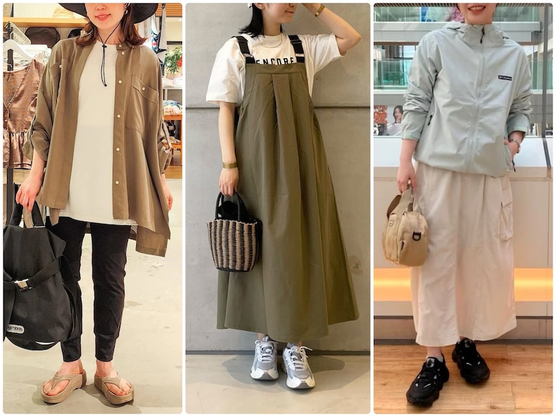 大人の女性におすすめしたい、レジャーやアウトドア向けの着こなしをご紹介します