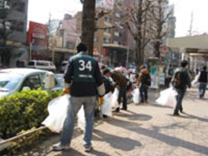 グリーンバード掃除2