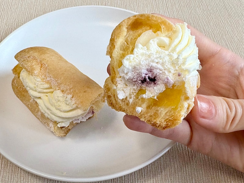 カシスソースが味のアクセントになって美味。飽きの来ない味わいです