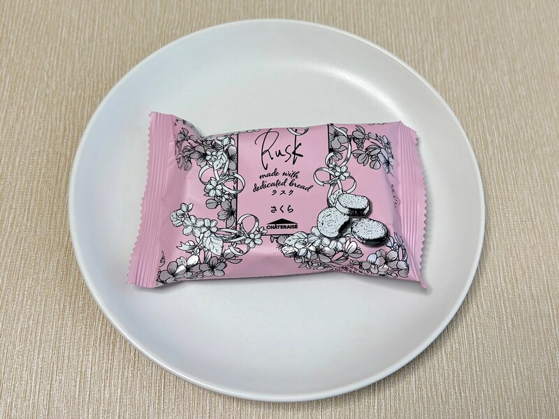 「ティータイムブレッド 春のさくらラスク」108円（税込）