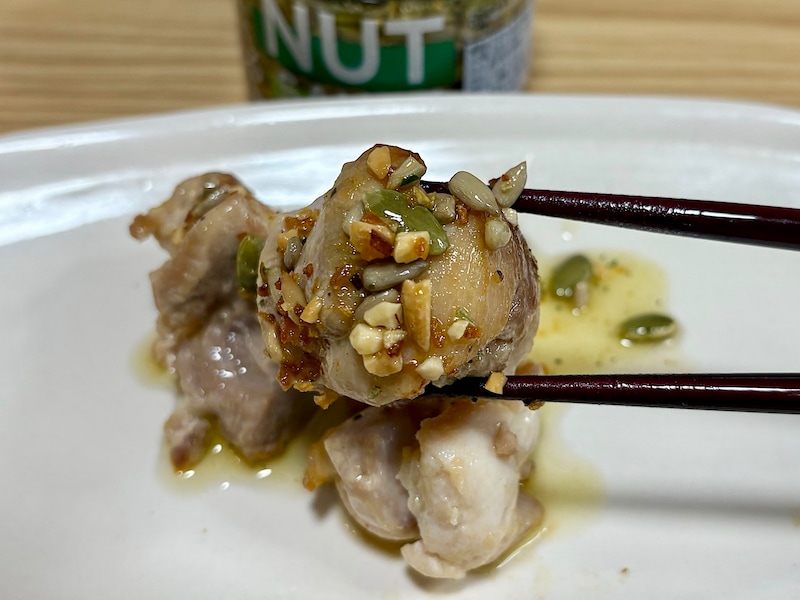 ザクザク食感がプラスされて、食べていて楽しくなります!