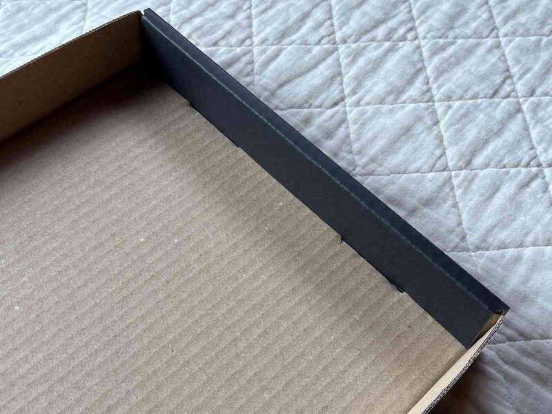 ふたもきちんと折り目がついているので、作りやすい