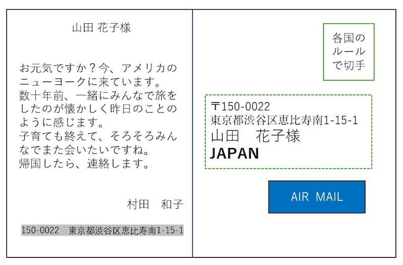 ご確認用【未使用】国際絵入り郵便葉書 地方版 エアメール 絵はがき 京都・大阪他 ご確認用【未使用】国際絵入り郵便葉書 地方版 エアメール