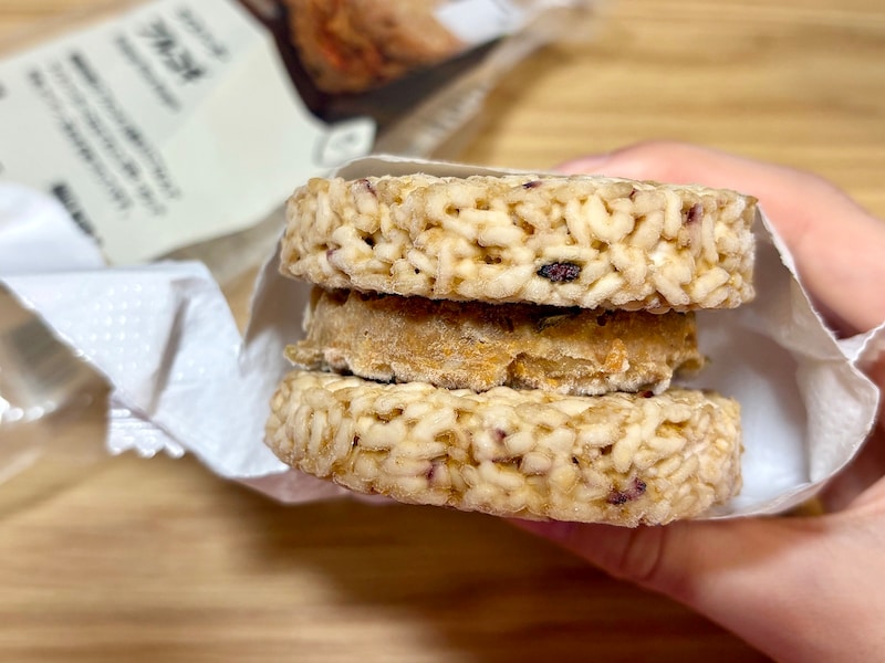 解凍前の中身はこんな感じ