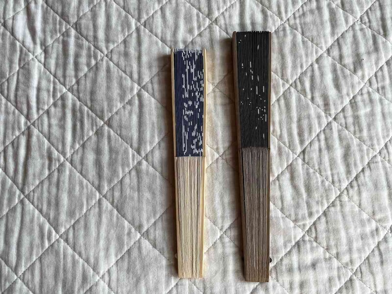 右が「蜻蛉」、左が「麻の葉」