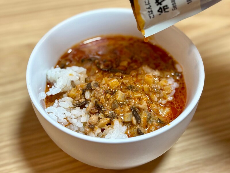 暑い日にもさらっと食べやすい。無印商品の公式Webサイトによれば、ご飯は冷水で洗ってぬめりをとると、よりおいしくなるのだそう