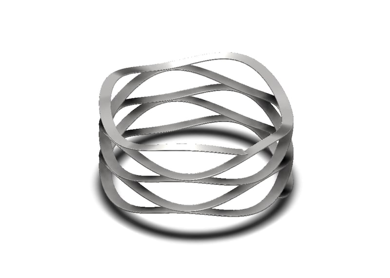 コイルドウェーブスプリングの構造