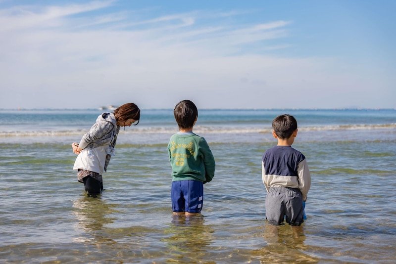 堀美香さんと息子さんたち